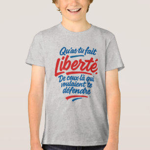 T-shirt En Tri-matière Liberté