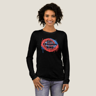 T-shirt En Tri-matière Liberté sonne : Motif Tie-Dye audacieux pour le 4