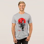 T-shirt En Tri-matière Limited Samurai Manga Legend Retro Unisex (Recto plein)