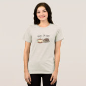 T-shirt En Tri-matière Lire, Sip, Nap : Cosy Cat and Coffee Lover (Recto plein)