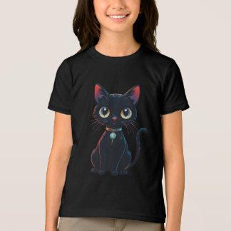 T-shirt En Tri-matière Little Spooky Black Cat