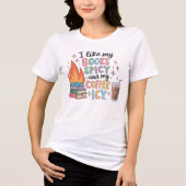 T-shirt En Tri-matière Livres épicés et café glacé (Recto)