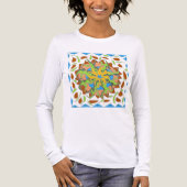 T-shirt En Tri-matière Lizard Mandala (Recto)