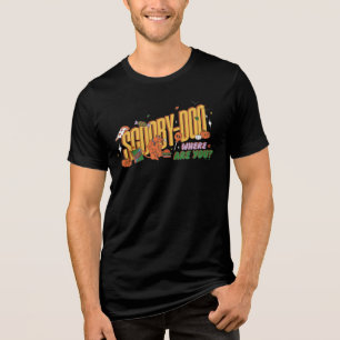 T-shirt En Tri-matière Logo de friandise d'Halloween de Scooby-Doo
