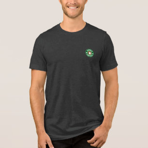 T-shirt En Tri-matière Logo de l'entreprise de haricots et de tasses de c