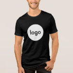 T-shirt En Tri-matière Logo d'entreprise Entreprise Employé Personnalisée<br><div class="desc">Logo d'entreprise T-shirt personnel de l'entreprise sur mesure. Modèle de logo simple et personnalisé.</div>
