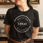 T-shirt En Tri-matière Logo d'entreprise Personnel personnalisé employé<br><div class="desc">Une façon élégante et confortable de représenter votre marque ! Ces t-shirts noirs tricolores personnalisés sont conçus pour les employés, le personnel et les événements d'entreprise, offrant un look élégant et professionnel tout en gardant à l'esprit le confort. Dotés du logo de votre entreprise, ces tee - shirts créent un...</div>