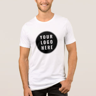 T-shirt En Tri-matière Logo d'entreprise simple personnalisé pour les emp