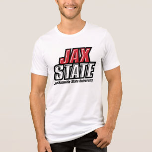 T-shirt En Tri-matière Logo d'état de Jacksonville State University JAX S