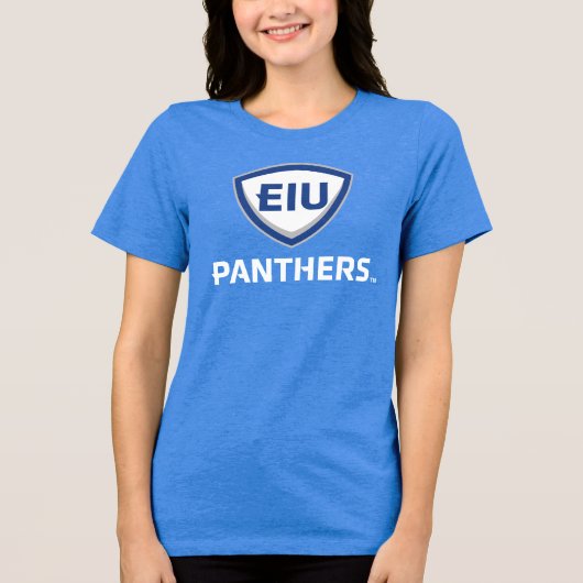 T-shirt En Tri-matière Logo Eastern Illinois Panthers Shield & Wordmark (Recto)