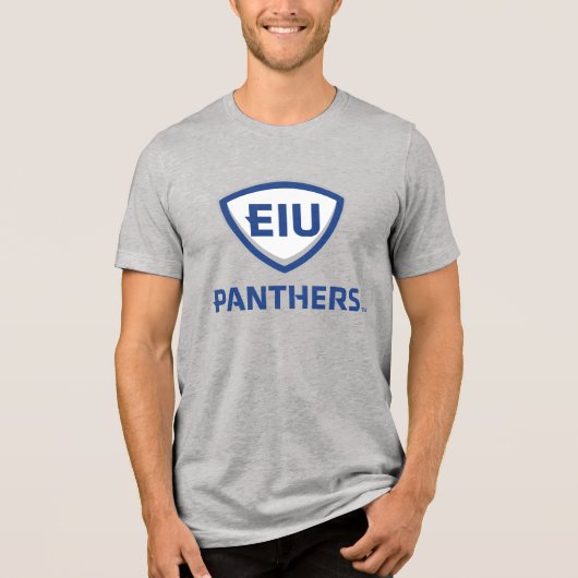 T-shirt En Tri-matière Logo Eastern Illinois Panthers Shield & Wordmark (Recto)