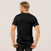 T-shirt En Tri-matière Logo empilé USMC - Blanc (Verso intégral)