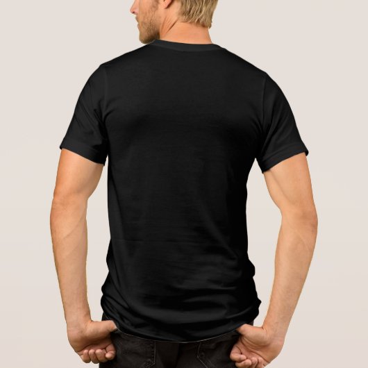 T-shirt En Tri-matière Logo empilé USMC - Blanc (Verso)