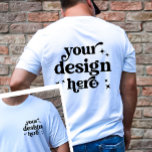 T-shirt En Tri-matière Logo personnalisé de conception avant et arrière<br><div class="desc">Cette chemise Tri-Blend personnalisée en design avant et arrière offre une façon élégante et professionnelle de présenter votre marque. Que vous représentez une entreprise, une équipe ou un projet personnel, cette chemise est la toile parfaite pour votre logo personnalisé. Avec l'option d'ajouter votre logo à l'avant et à l'arrière, vous...</div>