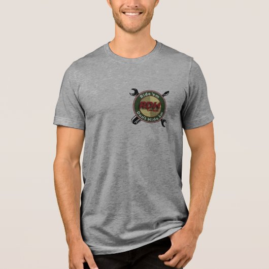 T-shirt En Tri-matière Logo RDH Garage Little (Recto)
