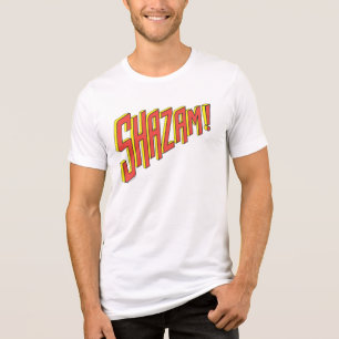 T-shirt En Tri-matière Logo Shazam Rouge/Jaune
