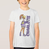 T-shirt En Tri-matière Lola TUNE SQUAD™ Varsity Heart (Recto)