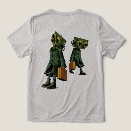 T-shirt En Tri-matière Looking for better grouns (Design Verso)