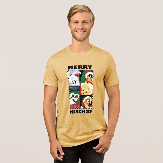 T-shirt En Tri-matière LOONEY TUNES™ Joyeux Mischief (Recto plein)