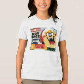 T-shirt En Tri-matière LOONEY TUNES™ TAZ™ Naughty Not Nice (Recto)