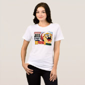 T-shirt En Tri-matière LOONEY TUNES™ TAZ™ Naughty Not Nice (Recto plein)