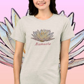 T-shirt En Tri-matière Lotus Nénuphar Blossom Pastel Floral