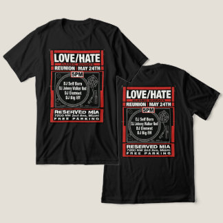 T-shirt En Tri-matière LOVE/HATE CLASSIC SUNDAYS Reunion Tee #2