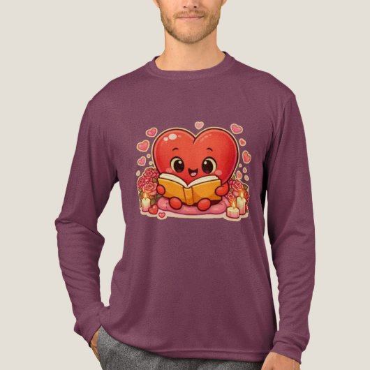 T-shirt En Tri-matière Love Stories Begin Within the Heart (Recto)