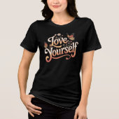 T-shirt En Tri-matière Love Yourself Monarch Butterfly Shirt (Recto)
