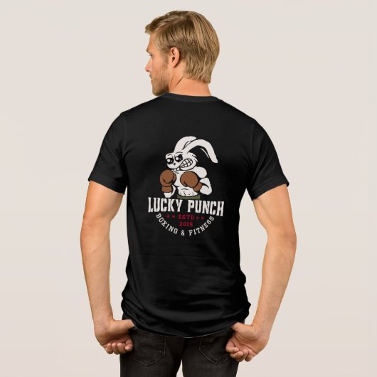 T-shirt En Tri-matière Lucky Punch Boxing T-shirt (Verso intégral)