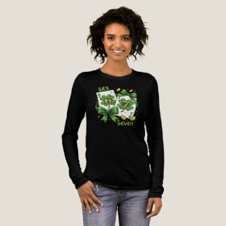 T-shirt En Tri-matière Lucky Six Seven Playing Cards, St Patricks Day