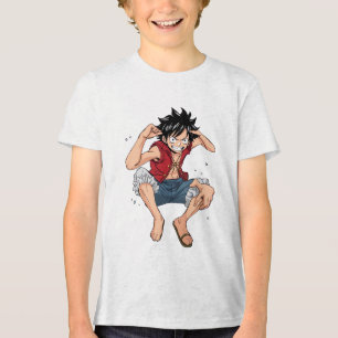 T-shirt En Tri-matière Luffy Kids T-Shirt: Go with the King of Pirates .