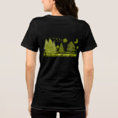 T-shirt En Tri-matière Lune de pins grondés - (Verso)