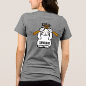 T-shirt En Tri-matière Lutte Pour Le Sushi (Verso)