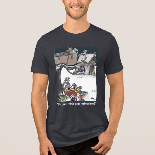 T-shirt En Tri-matière M. & Mme Claus Hommes (Recto)