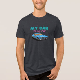 T-shirt En Tri-matière Ma Voiture Est Mon Amour.