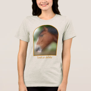 T-shirt En Tri-matière Magnifique cheval de trait Shire personnalisé