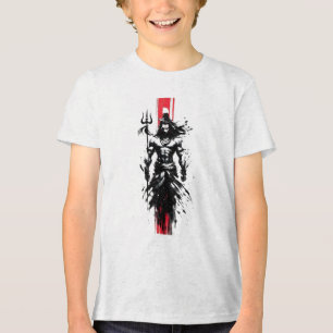 T-shirt En Tri-matière Mahadev Né du Vide L'Axe Cramoisi Quand le Silence