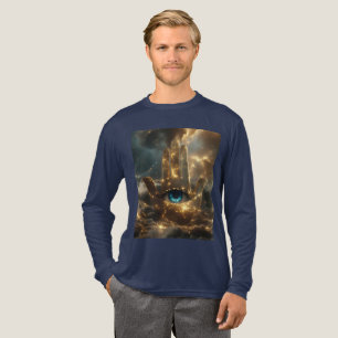 T-SHIRT  EN TRI-MATIÈRE MAIN DE FATIMA – MAIN DE HAMSA – ZEN BOUDDHISME 