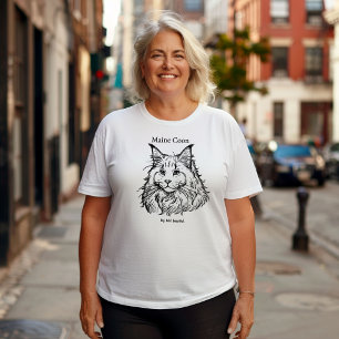 T-shirt En Tri-matière Maine Coon