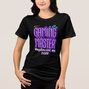 T-shirt En Tri-matière Maître de jeu personnalisé pour Gamer Nom de la da