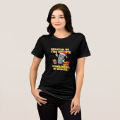 T-shirt En Tri-matière Maître de la télécommande, Commandant des snacks (Recto plein)