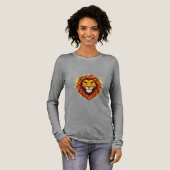 T-shirt En Tri-matière Majestic Lion – King of Power and Authority (Recto complet)