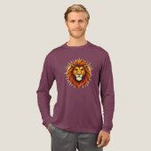 T-shirt En Tri-matière Majestic Lion – King of Power and Authority (Recto complet)