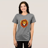 T-shirt En Tri-matière Majestic Lion – King of Power and Authority (Recto plein)