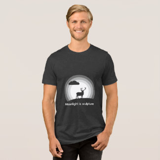 T-shirt En Tri-matière Majestic Stag Silhouette Under Lunar Light Style B