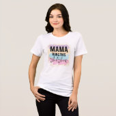 T-shirt En Tri-matière Mama Exécute Ce Shitshow (Recto plein)