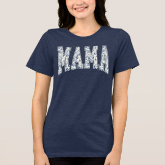 T-shirt En Tri-matière Mama Florale