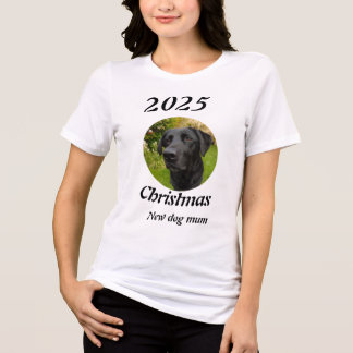 T-shirt En Tri-matière Maman chien Noël