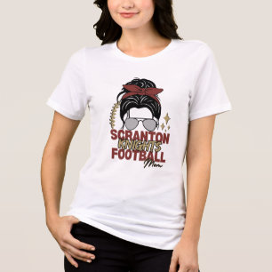 T-shirt En Tri-matière Maman de football de Scranton High